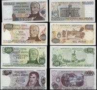 Argentyna, zestaw 4 banknotów