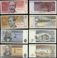 Estonia, zestaw: 1, 2, 5, 10 koron, 1991–1992