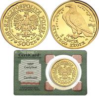 500 złotych 1997, Warszawa, Orzeł bielik, złoto 