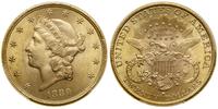 Stany Zjednoczone Ameryki (USA), 20 dolarów, 1889 S