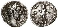 denar 186–189 pne, Rzym,  Aw: Głowa władcy w wie