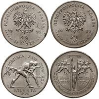 zestaw: 2 x 2 złote 1995, Warszawa, 100 lat nowo