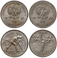 zestaw: 2 x 2 złote 1995, Warszawa, 100 lat nowo