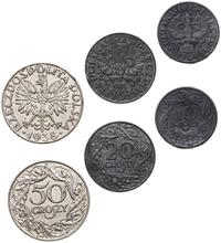 zestaw 3 monet, Warszawa, w zestawie: 10 groszy 