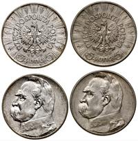 Polska, zestaw: 2 x 5 złotych, 1935, 1936