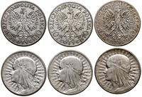 zestaw: 3 x 10 złotych 1932, 2 x Anglia, 1 x War