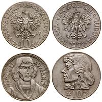 zestaw: 2 x 10 złotych 1967, Warszawa, w zestawi