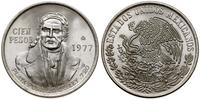 100 peso 1977, Meksyk, srebro próby 720, 27.65 g
