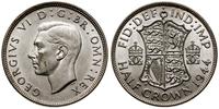1/2 korony 1944, Londyn, srebro, 14.16 g, S. 408
