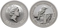 1 dolar 1998, Australijska kukabura, srebro prób