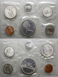 zestaw 6 monet  1965, Ottawa, w zestawie: 1, 5, 