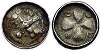 denar krzyżowy XI w, moneta obiegowa w Polsce XI