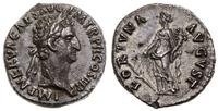 denar 97, Rzym, Aw: Głowa władcy w wieńcu laurow