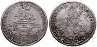 półtalar 1715, Salzburg, srebro, 14.64 g, patyna