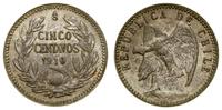 Chile, 5 centavos, 1910