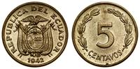 Ekwador, 5 centavo, 1942