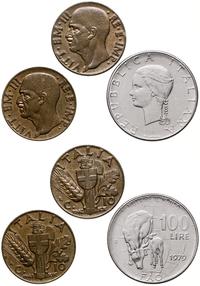 lot 2 x 10 centesimi 1941 R, 1942 R, Rzym, brąza