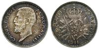 50 bani 1911, srebro próby 835, patyna, KM 41
