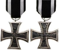 Krzyż Żelazny II klasy wz. 1914, Krzyż, na środk