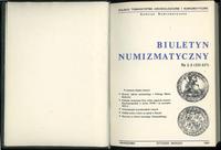 czasopisma, Biuletyn Numizmatyczny – kompletny rocznik 1987