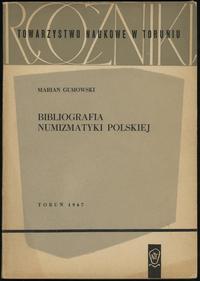 wydawnictwa polskie, Marian Gumowski - Bibliografia Numizmatyki Polskiej