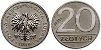 Polska, 20 złotych, 1989