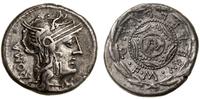 Republika Rzymska, denar, 127 pne