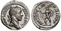 denar  229, Rzym, Aw: Głowa cesarza w wieńcu lau