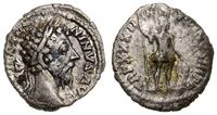 denar  177–178, Rzym, Aw: Głowa cesarza w wieńcu