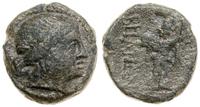 brąz III - II w. pne, Aw: Głowa kobiety w prawo,