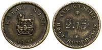 Wielka Brytania, odważnik monetarny do monety o nominale 1/2 suwerena, 1821