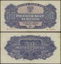 50 złotych 1944, w klauzuli "OBOWIĄZKOWE", seria