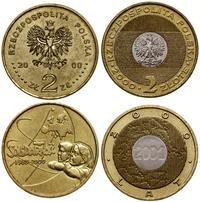 Polska, zestaw: 4 x 2 złote, 2000