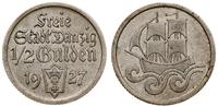 Polska, FAŁSZERSTWO - 1/2 guldena, 1927