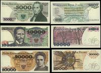 zestaw 3 banknotów, w zestawie: 5.000 złotych 1.