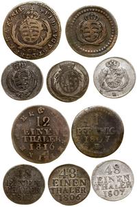 lot 5 monet, Drezno, 1/12 talara 1816 SGH (falsy