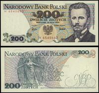 200 złotych 25.05.1976, seria H, numeracja 65456