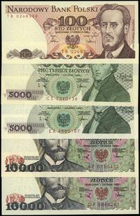 zestaw 5 banknotów, w zestawie: 100 złotych 1.06