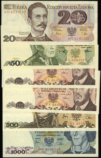 zestaw 6 banknotów, w zestawie: 20 złotych 1.06.