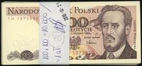 100 x 100 złotych 1.12.1988, serie TH, numeracja