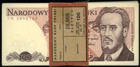 Polska, zestaw 100 banknotów o nominale 100 złotych, 1.12.1988
