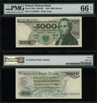 5.000 złotych 1.06.1986, seria AY, numeracja 135
