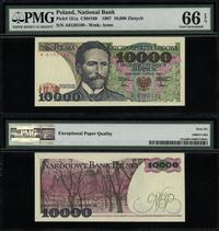 10.000 złotych 1.02.1987, seria A, numeracja 015