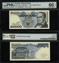 100.000 złotych 1.02.1990, seria AB, numeracja 2
