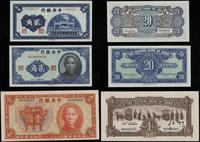 zestaw 3 chińskich banknotów, 20 centów 1931, 20