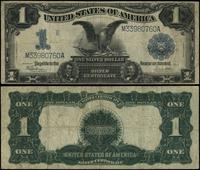 1 dolar 1899, seria M33980760A, niebieska pieczę