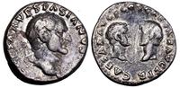 denar 70, Rzym, Aw: Głowa cesarza w wieńcu lauro