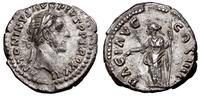 denar 159–160, Rzym, Aw: Głowa cesarza w wieńcu 