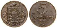 Łotwa, 5 santimi, 1922