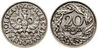 20 groszy 1923, Warszawa, nikiel, Parchimowicz 1